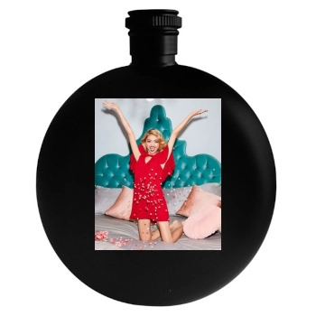 Sarah Hyland Round Flask