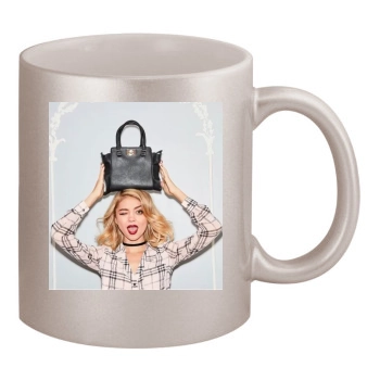 Sarah Hyland 11oz Metallic Silver Mug