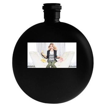 Sarah Hyland Round Flask