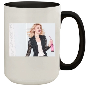 Sarah Hyland 15oz Colored Inner & Handle Mug