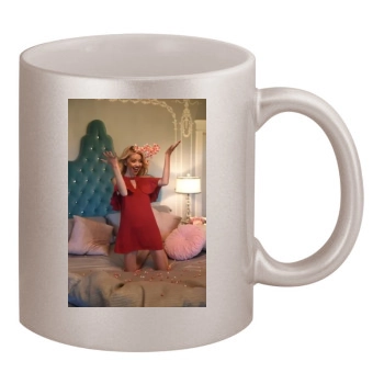 Sarah Hyland 11oz Metallic Silver Mug