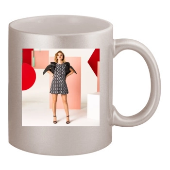 Sarah Hyland 11oz Metallic Silver Mug