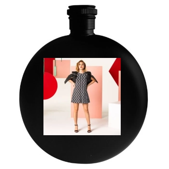 Sarah Hyland Round Flask