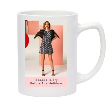 Sarah Hyland 14oz White Statesman Mug