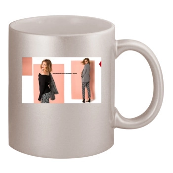 Sarah Hyland 11oz Metallic Silver Mug