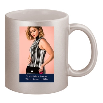 Sarah Hyland 11oz Metallic Silver Mug