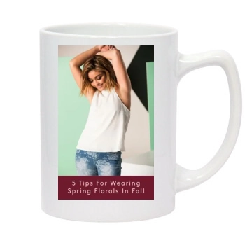 Sarah Hyland 14oz White Statesman Mug