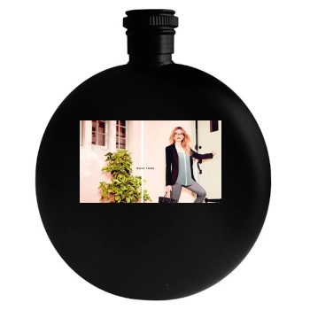 Sarah Hyland Round Flask