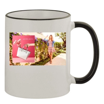 Sarah Hyland 11oz Colored Rim & Handle Mug