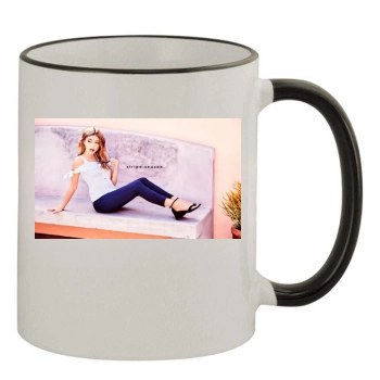 Sarah Hyland 11oz Colored Rim & Handle Mug