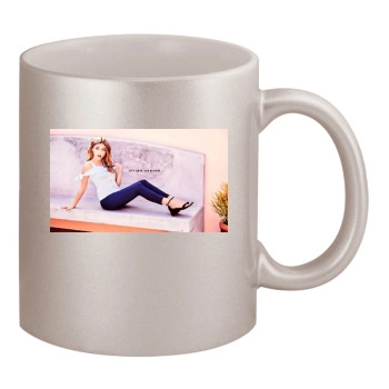 Sarah Hyland 11oz Metallic Silver Mug