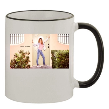 Sarah Hyland 11oz Colored Rim & Handle Mug