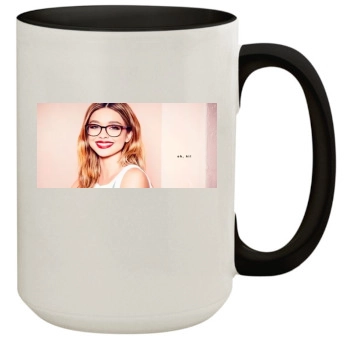 Sarah Hyland 15oz Colored Inner & Handle Mug