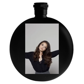 Sarah Hyland Round Flask