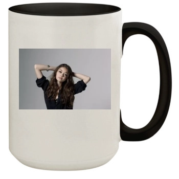 Sarah Hyland 15oz Colored Inner & Handle Mug