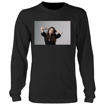 Sarah Hyland Men's Heavy Long Sleeve TShirt