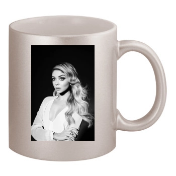 Sarah Hyland 11oz Metallic Silver Mug