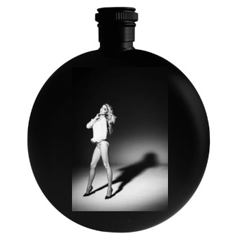 Sarah Hyland Round Flask