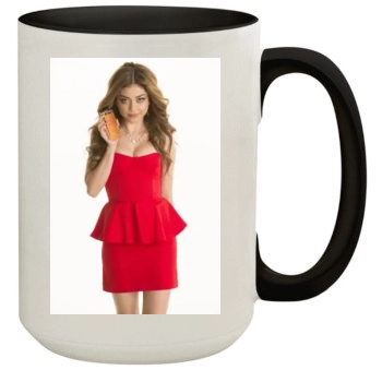 Sarah Hyland 15oz Colored Inner & Handle Mug