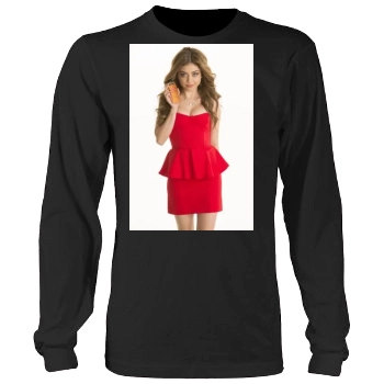 Sarah Hyland Men's Heavy Long Sleeve TShirt