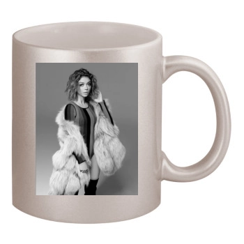 Sarah Hyland 11oz Metallic Silver Mug