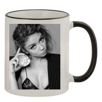 Sarah Hyland 11oz Colored Rim & Handle Mug