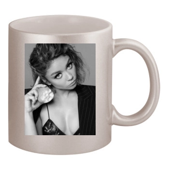 Sarah Hyland 11oz Metallic Silver Mug