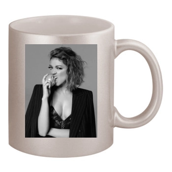 Sarah Hyland 11oz Metallic Silver Mug