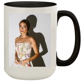 Sarah Hyland 15oz Colored Inner & Handle Mug