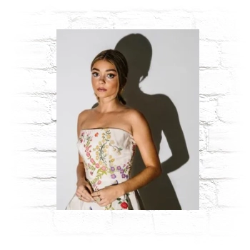 Sarah Hyland Metal Wall Art