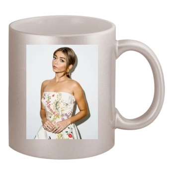 Sarah Hyland 11oz Metallic Silver Mug