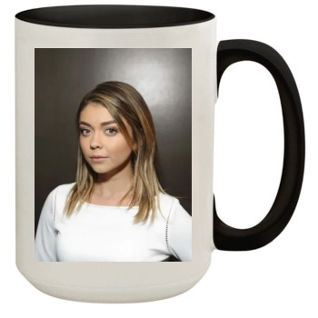 Sarah Hyland 15oz Colored Inner & Handle Mug