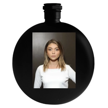 Sarah Hyland Round Flask