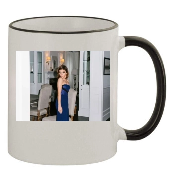 Sarah Hyland 11oz Colored Rim & Handle Mug