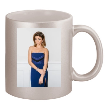 Sarah Hyland 11oz Metallic Silver Mug