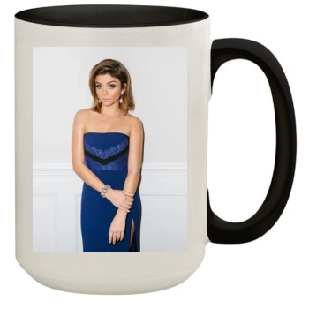 Sarah Hyland 15oz Colored Inner & Handle Mug