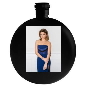 Sarah Hyland Round Flask