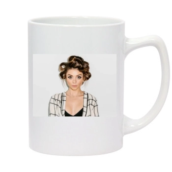 Sarah Hyland 14oz White Statesman Mug