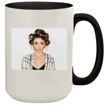 Sarah Hyland 15oz Colored Inner & Handle Mug