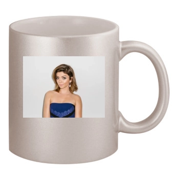 Sarah Hyland 11oz Metallic Silver Mug