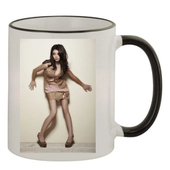 Sarah Hyland 11oz Colored Rim & Handle Mug