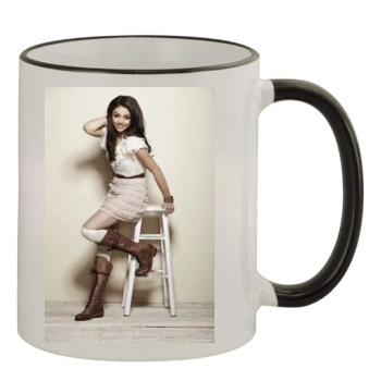 Sarah Hyland 11oz Colored Rim & Handle Mug