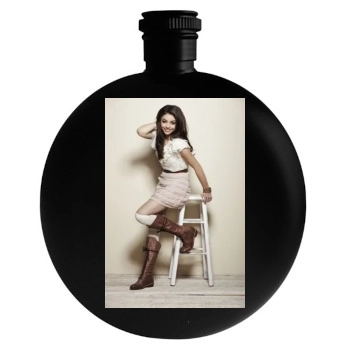 Sarah Hyland Round Flask