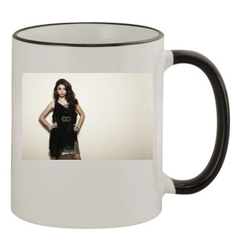 Sarah Hyland 11oz Colored Rim & Handle Mug