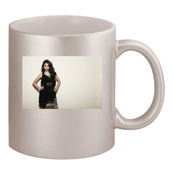 Sarah Hyland 11oz Metallic Silver Mug