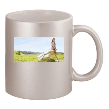 Sarah Hyland 11oz Metallic Silver Mug