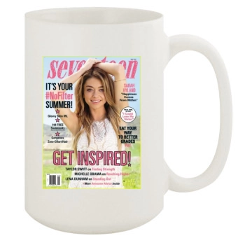 Sarah Hyland 15oz White Mug