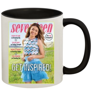 Sarah Hyland 11oz Colored Inner & Handle Mug