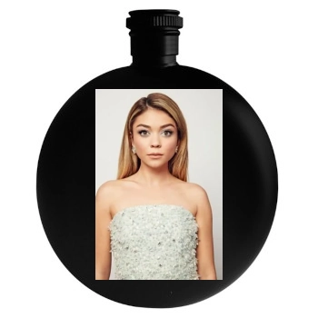 Sarah Hyland Round Flask