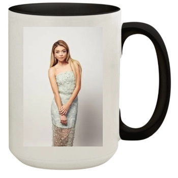 Sarah Hyland 15oz Colored Inner & Handle Mug